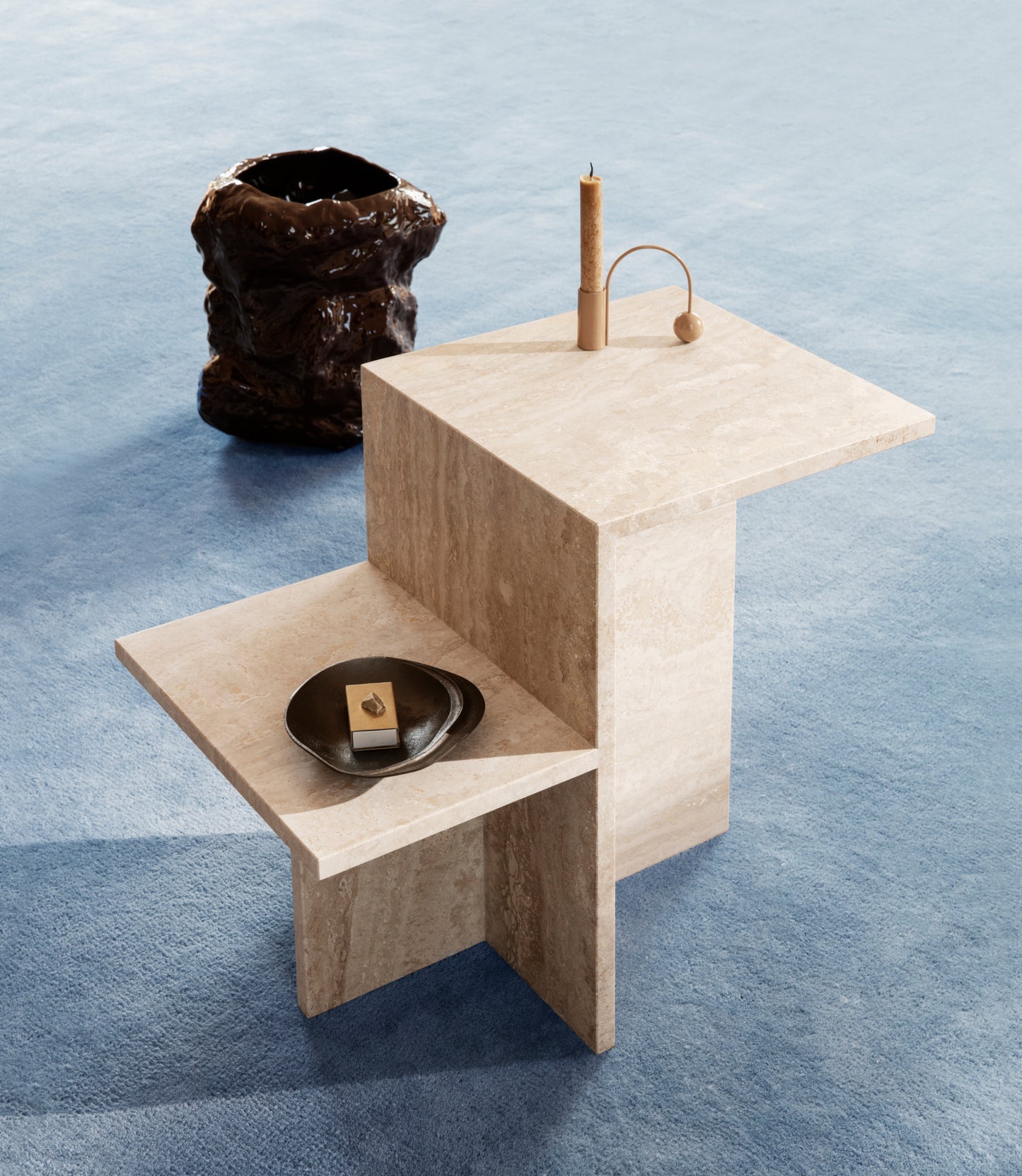 Ferm Living Balance kynttilänjalka beige
