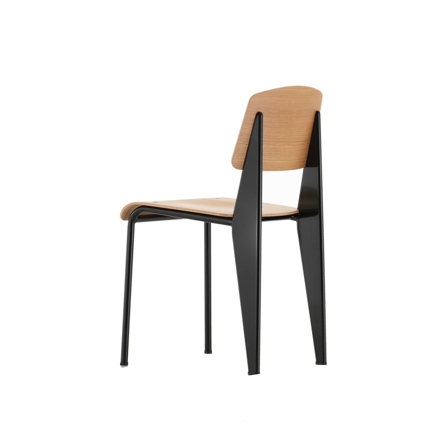 Vitra Standard tuoli tammi/musta