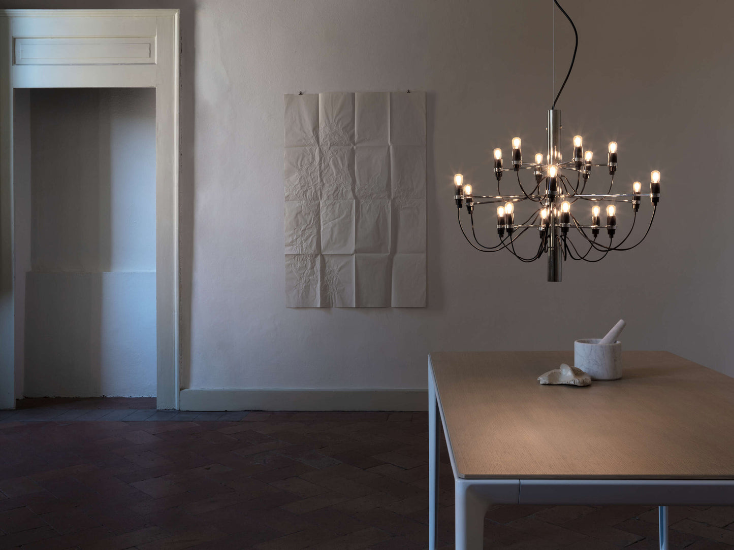 FLOS 2097/18 valaisin LED kromi