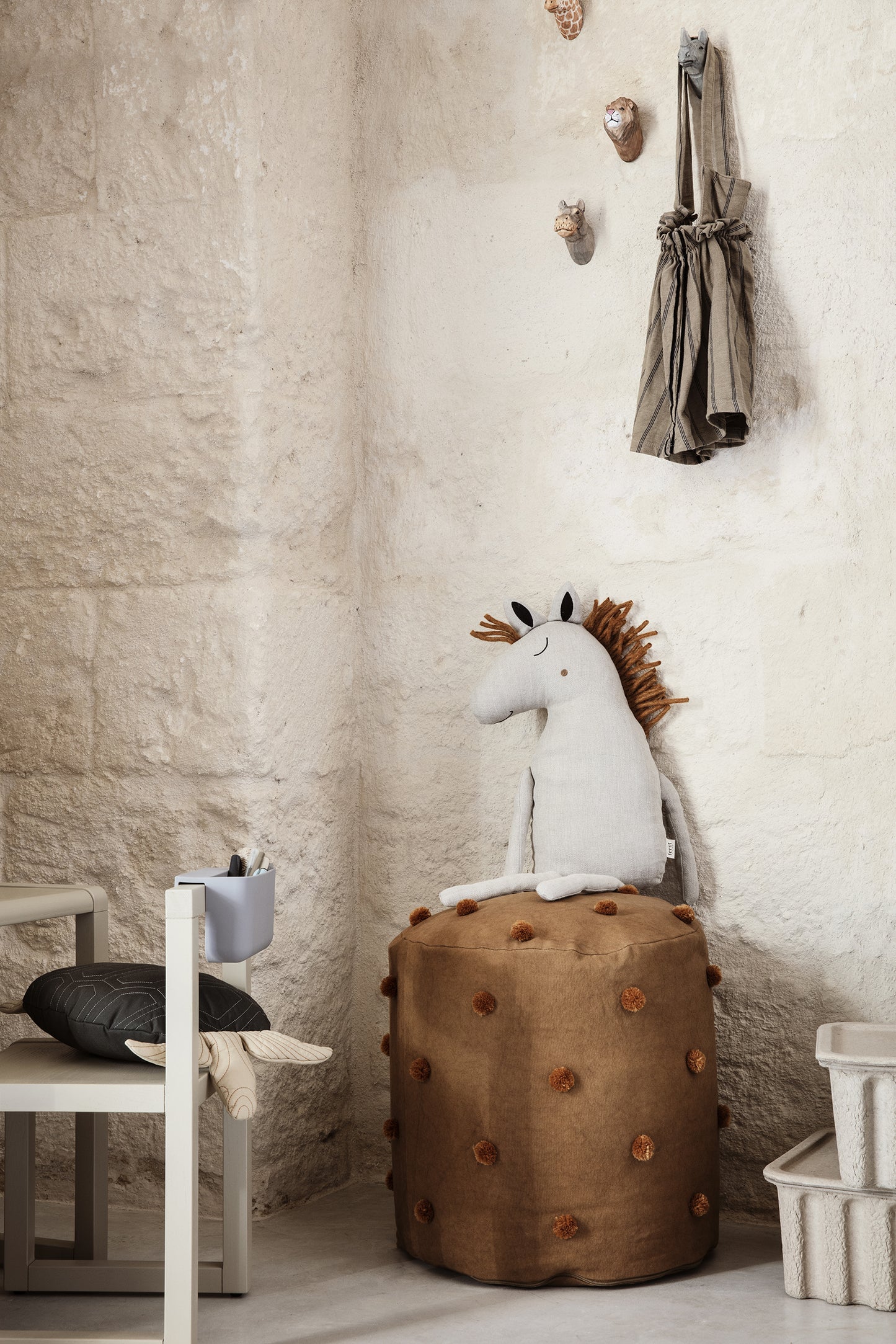 Ferm Living Animal ripustin, Seepra