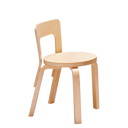 Artek N65 lasten tuoli koivuviilutettu