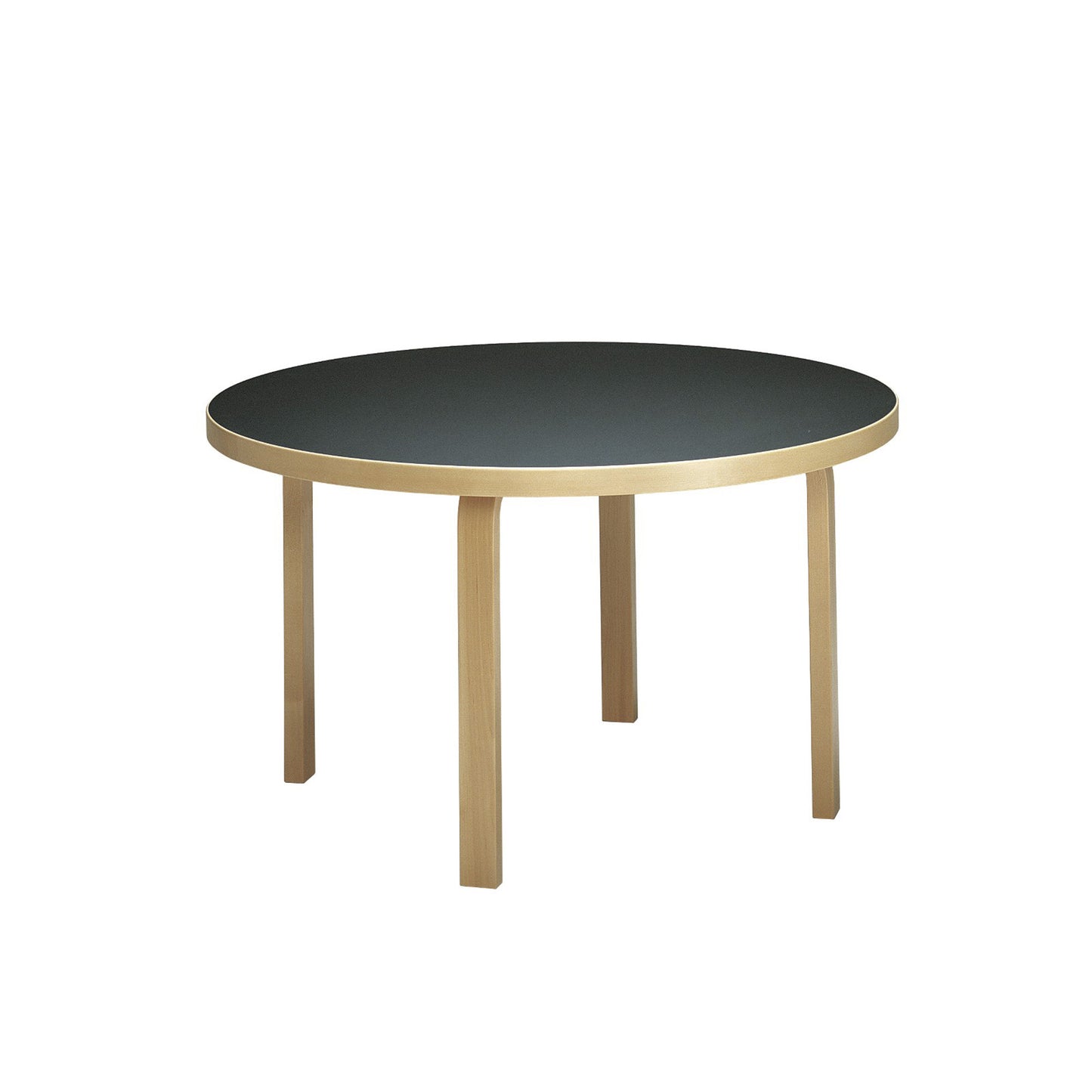 Artek 91 pöytä musta linoleum