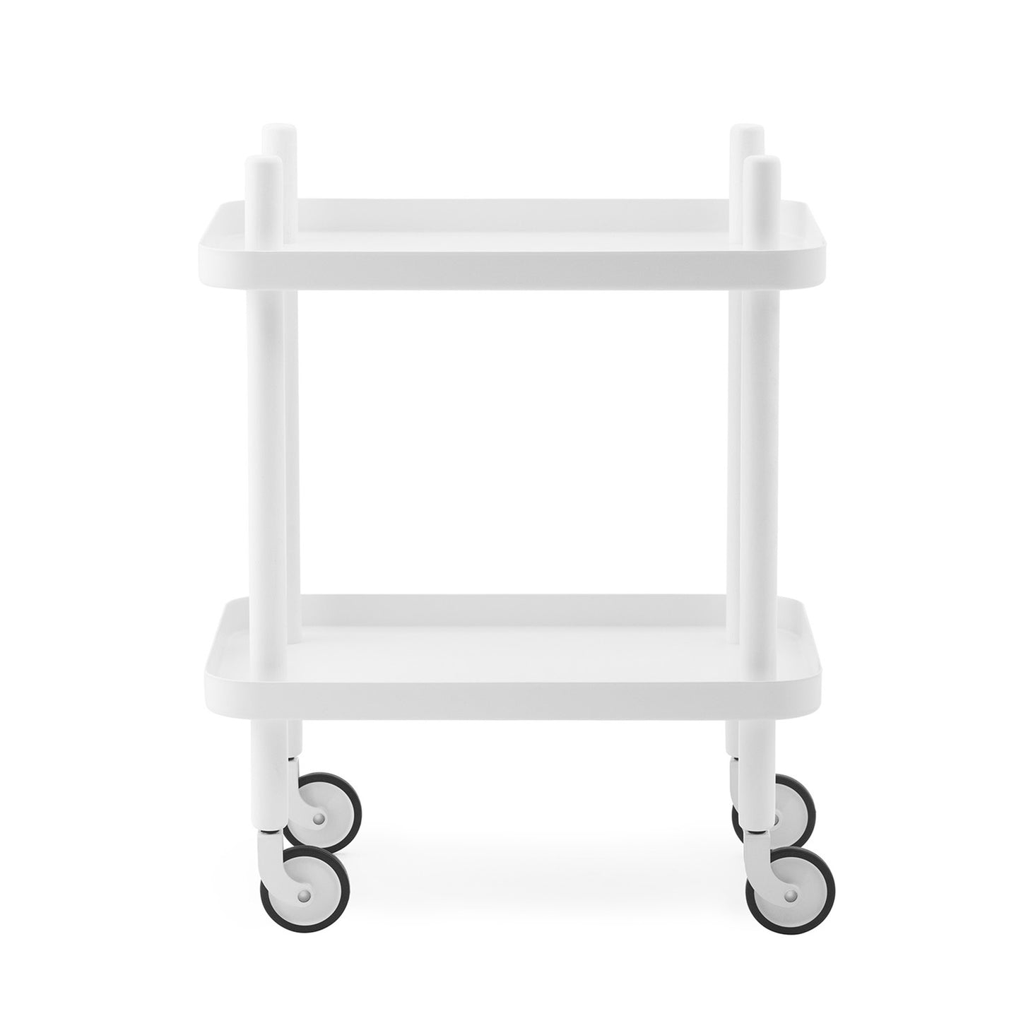 Normann Copenhagen Block tarjoiluvaunu kokovalkoinen