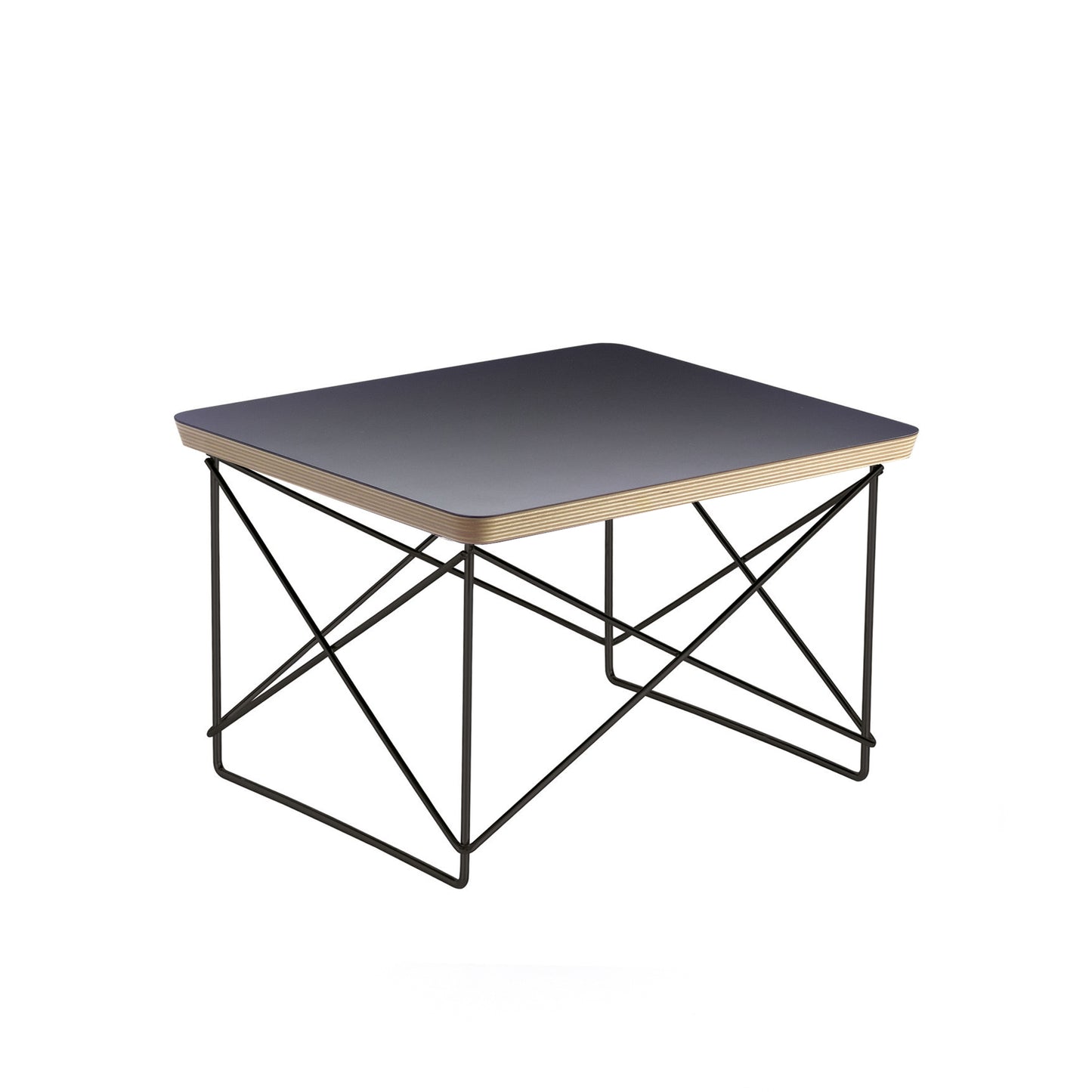 Vitra Eames LTR Occasional pöytä musta/musta