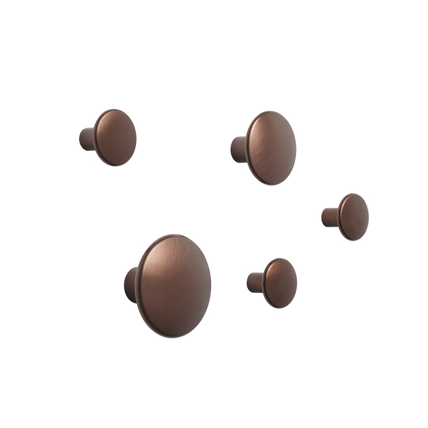 Muuto Dots Metal ripustin 5 kpl