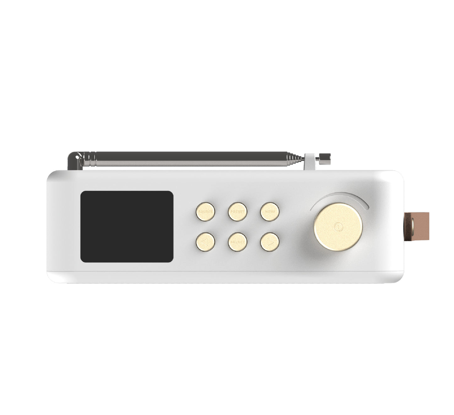 KREAFUNK aTUNE Bluetooth-kaiutin valkoinen