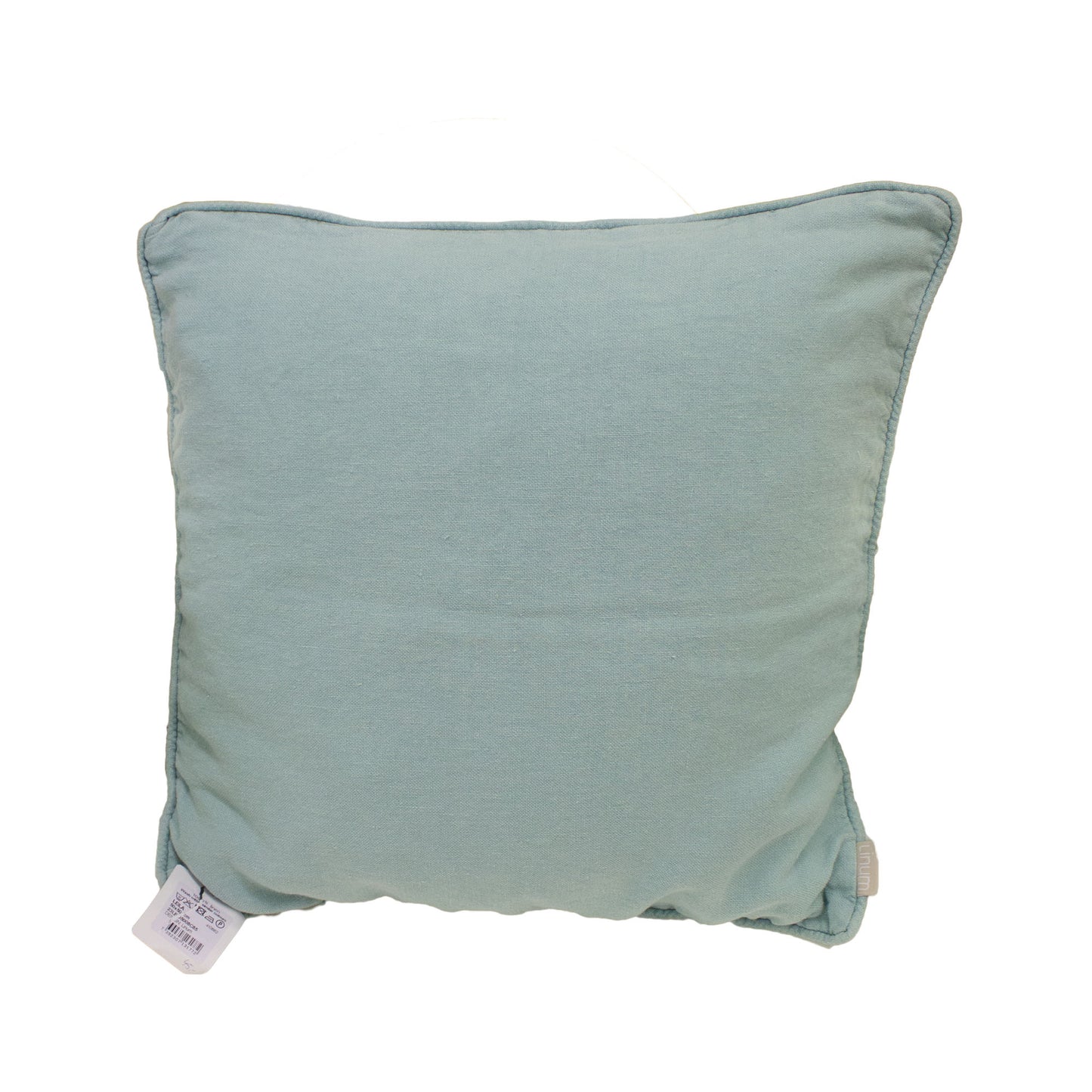 Linum Leila tyynynpäällinen 50x50 turkoosi/beige