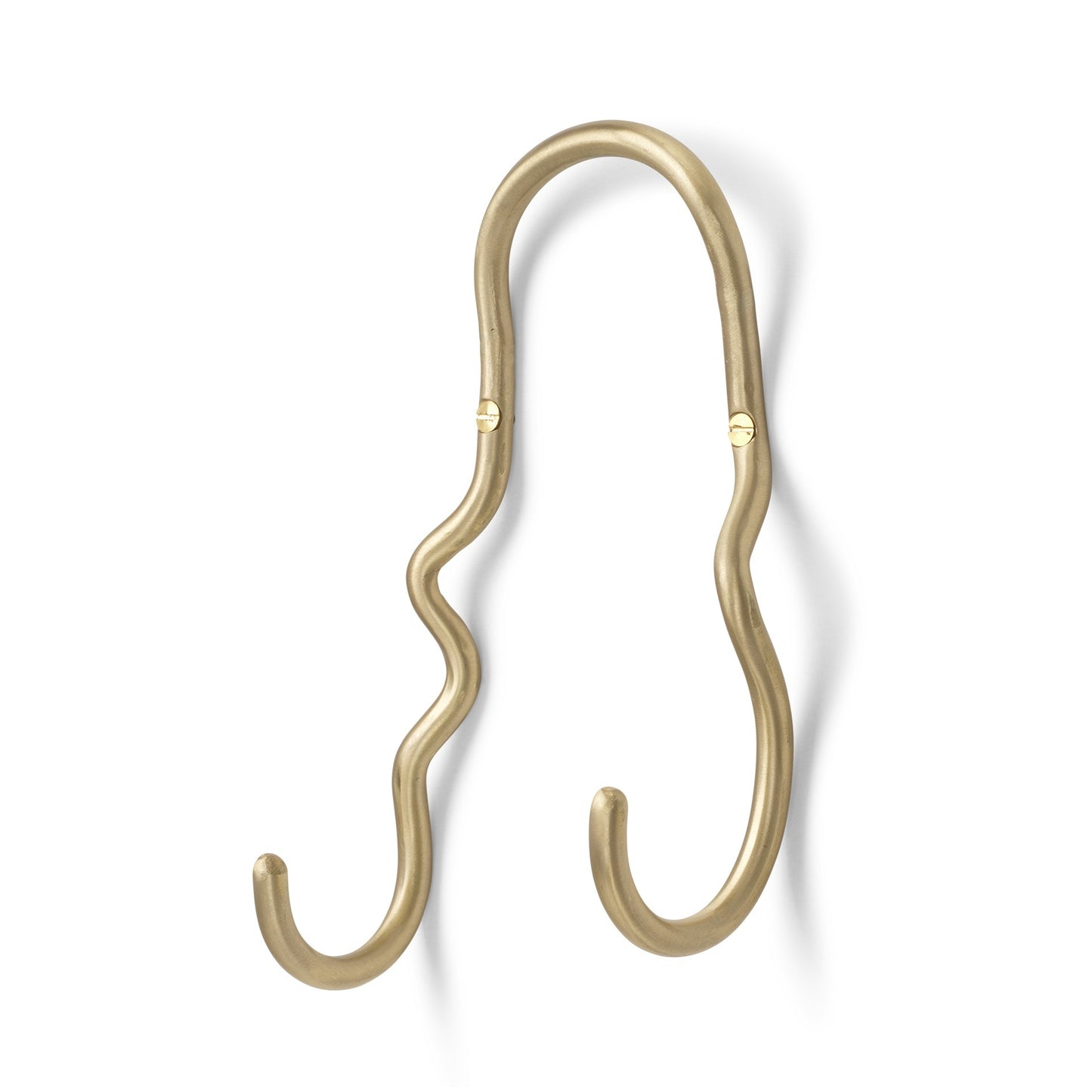 Ferm Living Curvature naulakko messinki