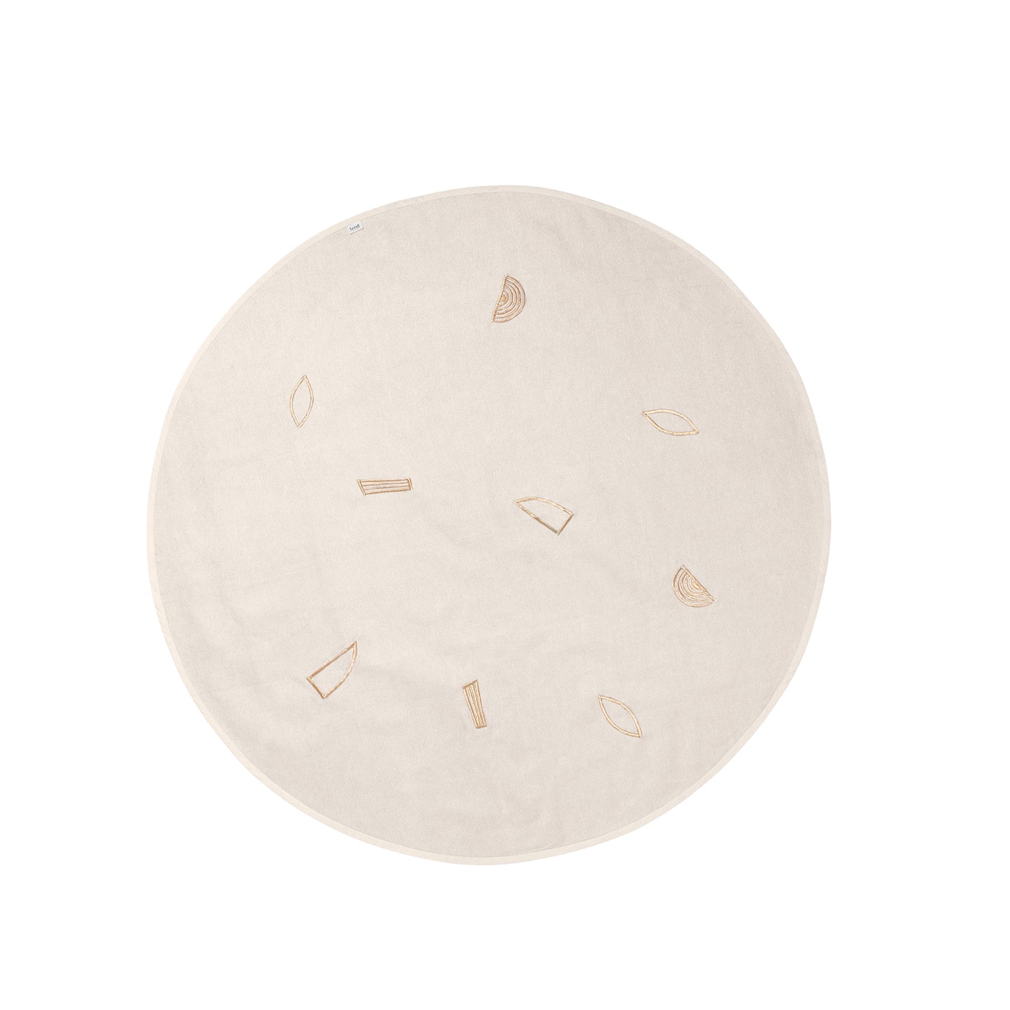 Ferm Living kuusenalusmatto luonnonvalkoinen