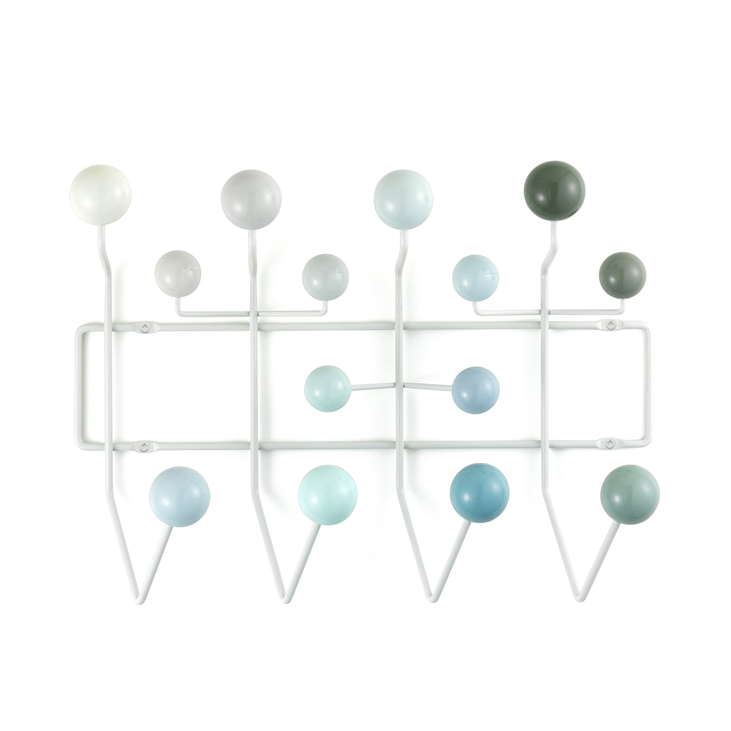 Vitra Eames Hang It All naulakko vaaleansininen