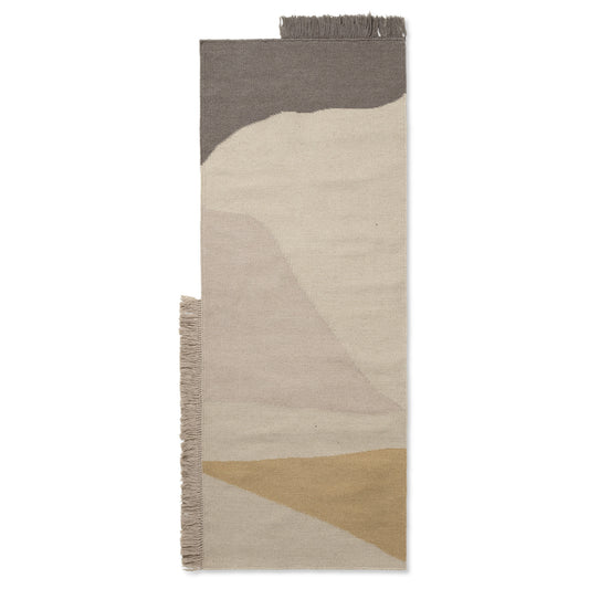 Ferm Living Kelim matto 70x180 earth
