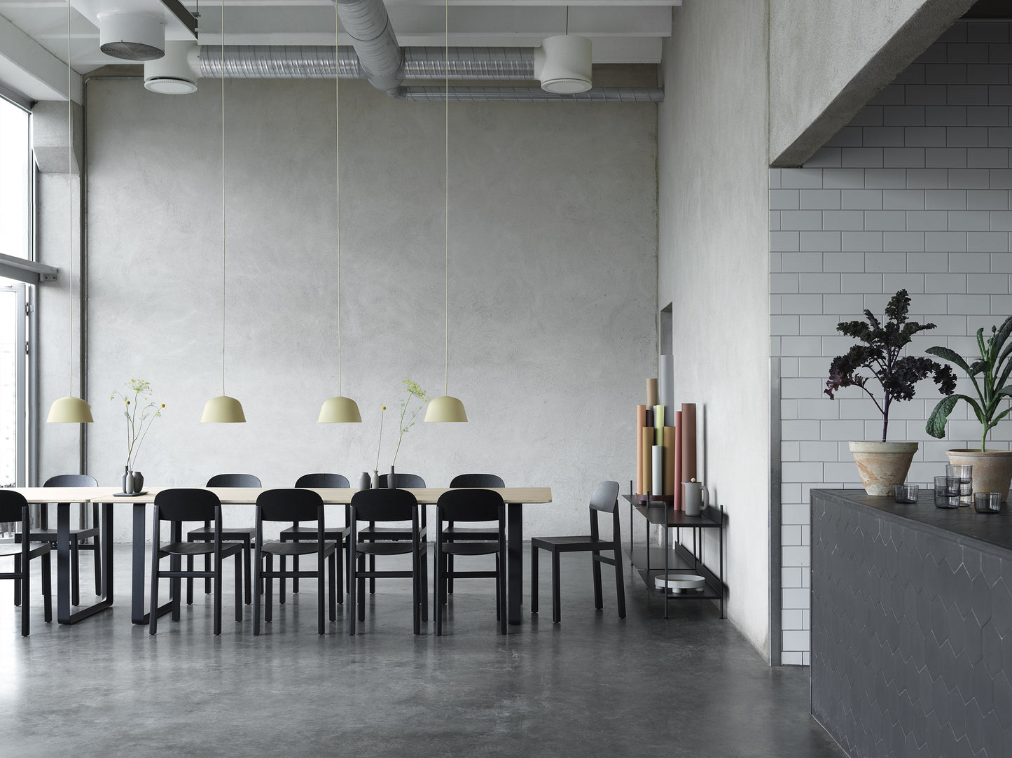 Muuto Ambit riippuvalaisin Ø25 roosa