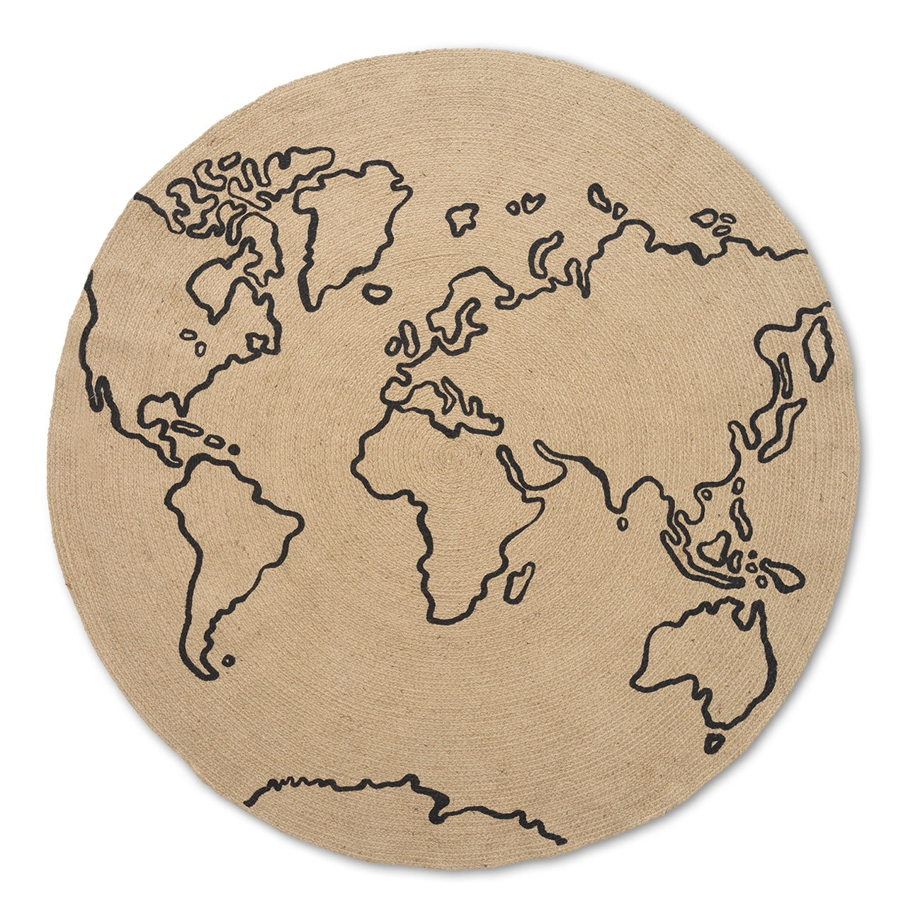 Ferm Living World juuttimatto iso