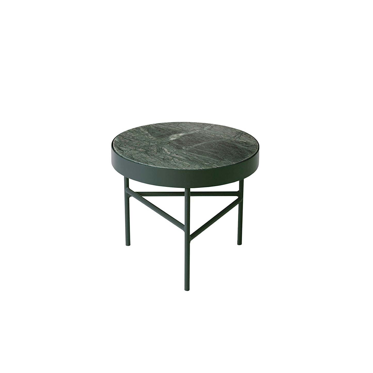 Ferm Living Marble S sohvapöytä vihreä marmori