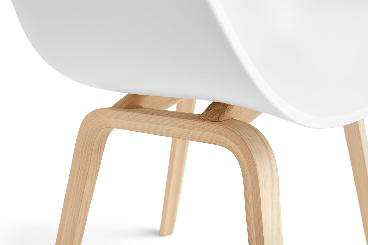 HAY About a Chair AAC22 valkoinen/tammi