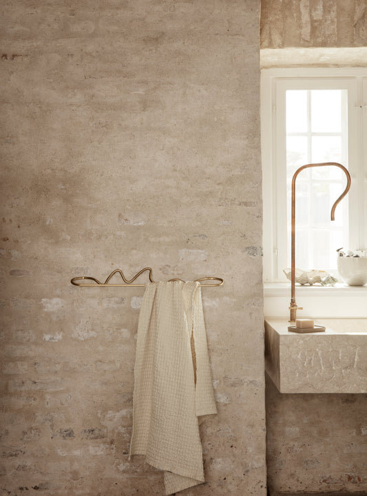 Ferm Living Curvature pyyheteline messinki