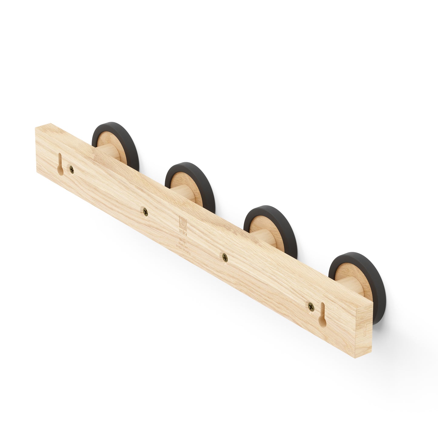 Umbra Hub Rail 4 naulakko musta/natural