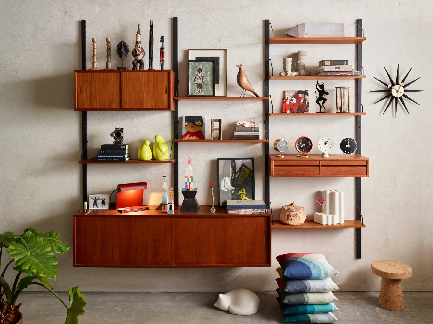 Vitra Herringbone tyyny sininen