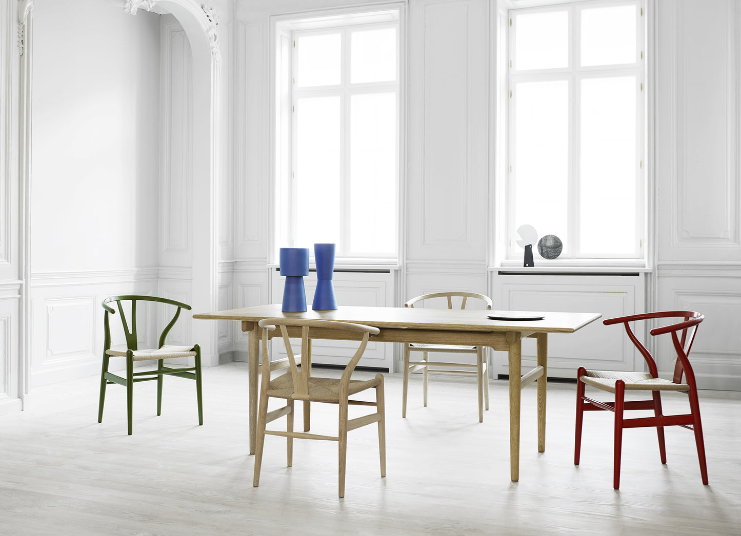 Carl Hansen & Søn CH24 Wishbone saippuoitu tammi/luonnonväri