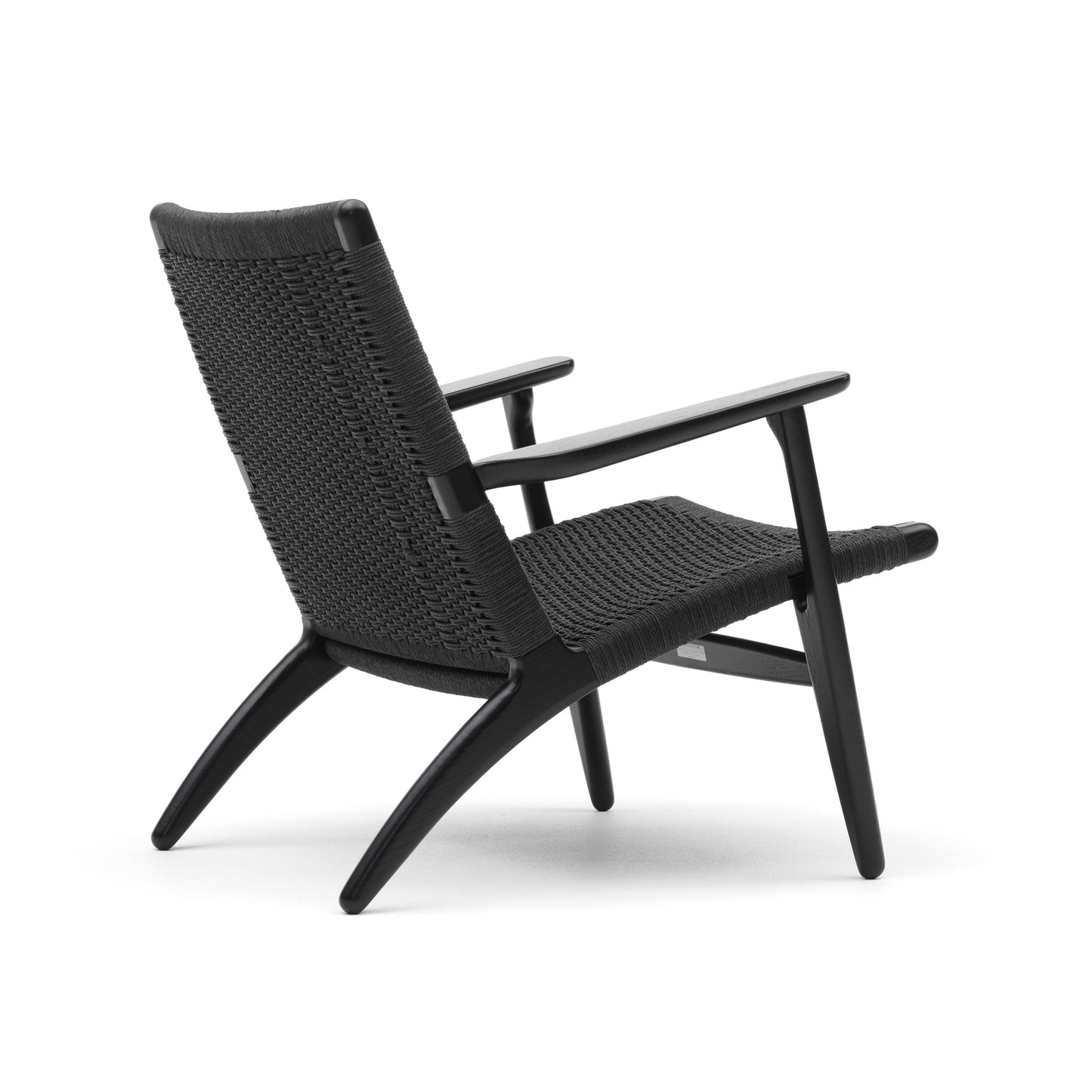 Carl Hansen & Søn CH25 lepotuoli musta/musta