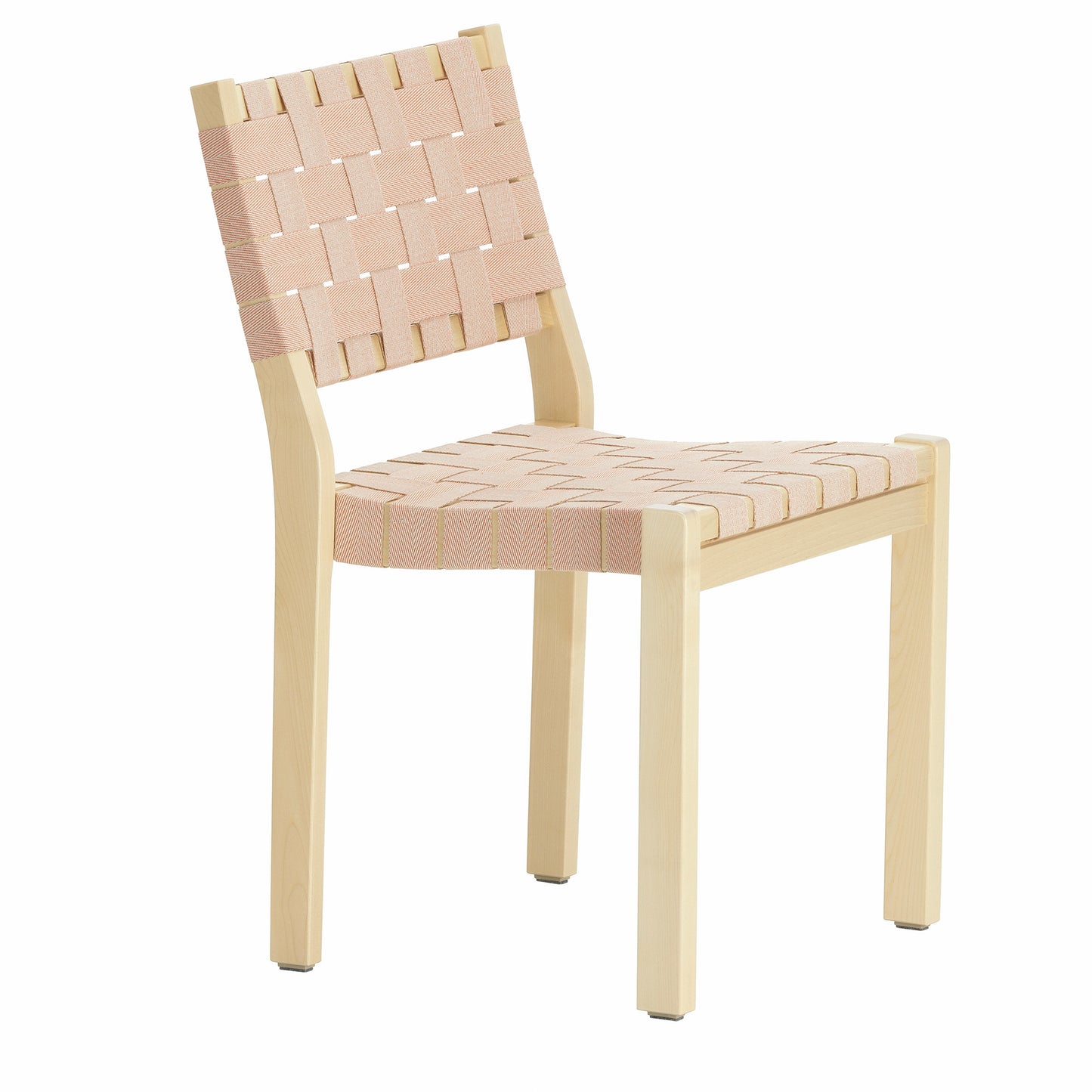 Artek 611 tuoli koivu/punainen