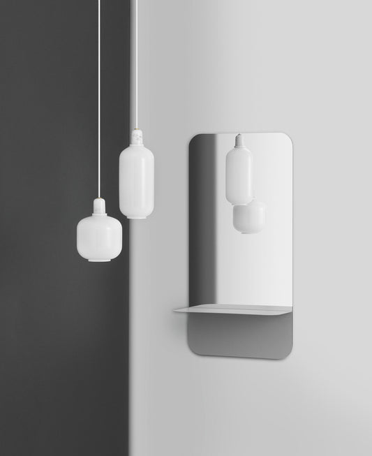 Normann Copenhagen Amp valaisin pieni valkoinen