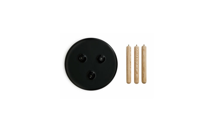 Normann Copenhagen Tablo pieni musta/saarni