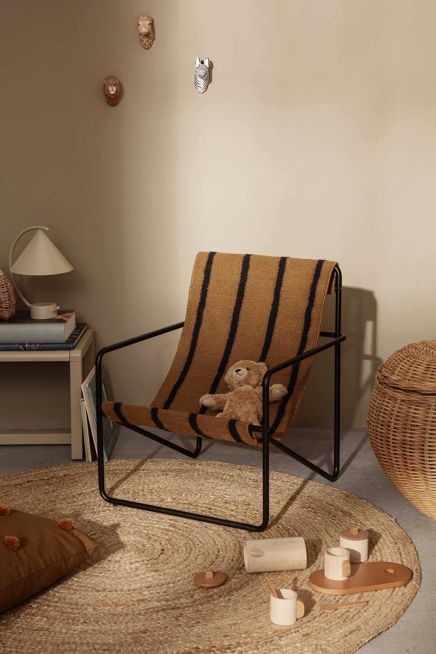 Ferm Living Eternal Round juuttimatto pieni natural
