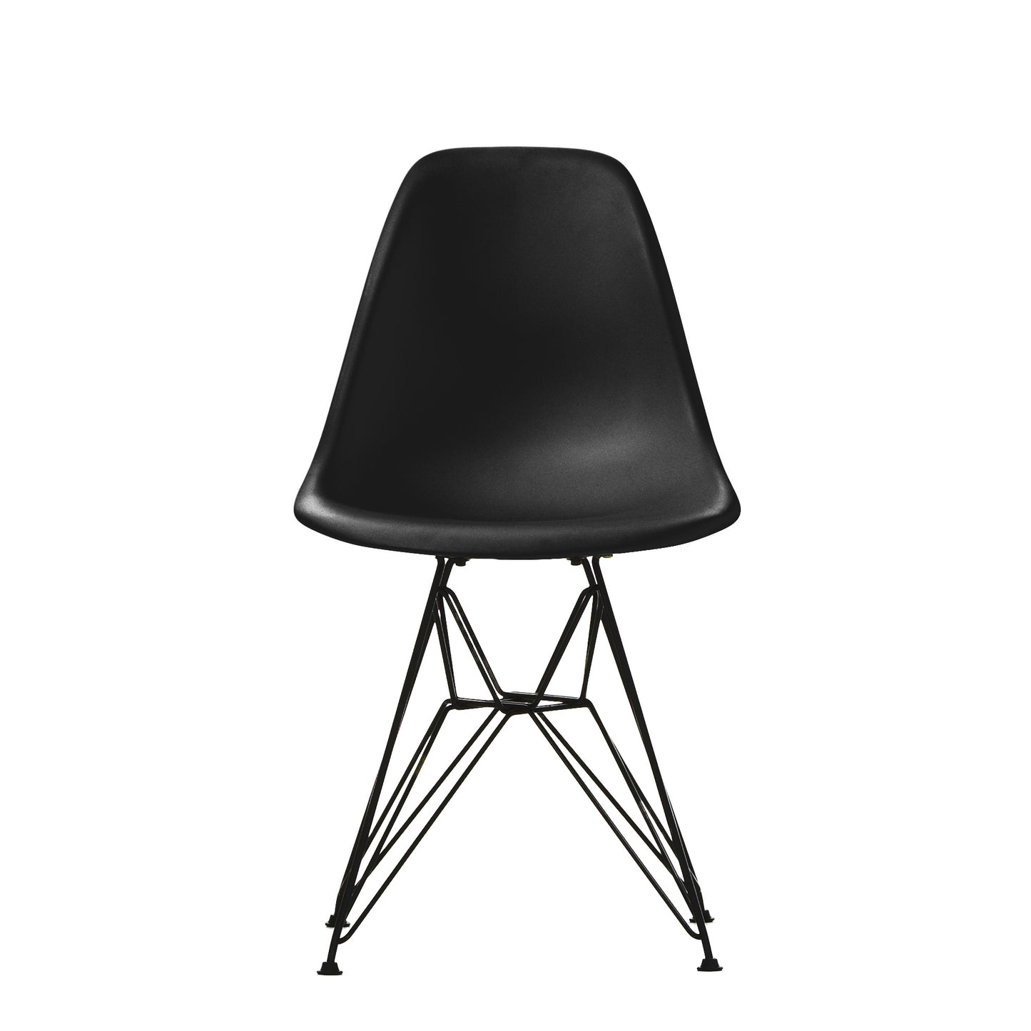 Vitra Eames DSR tuoli musta/musta