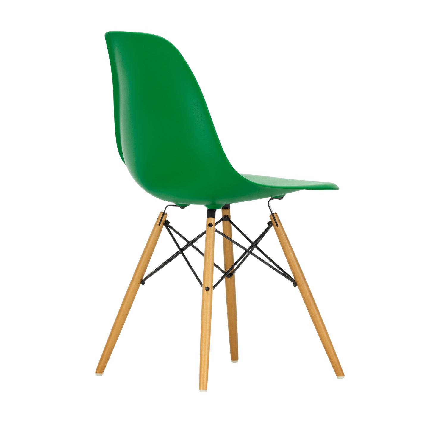 Vitra Eames DSW tuoli vihreä/vaahtera
