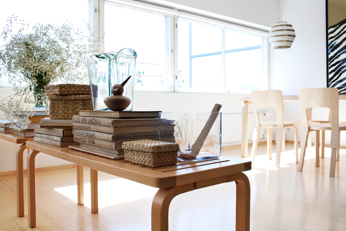Artek 153B ritiläpenkki koivu