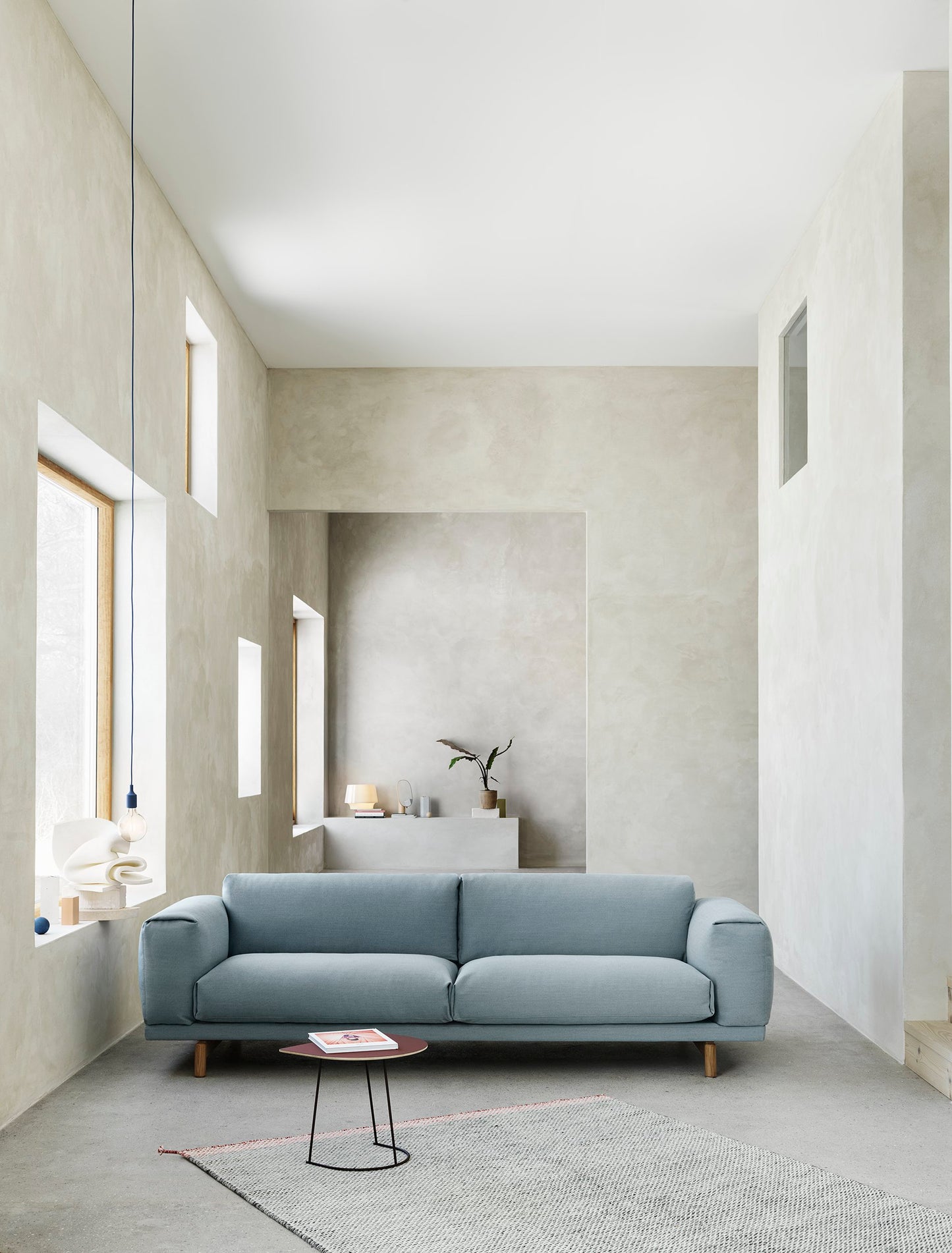 Muuto E27 valaisin haaleansininen