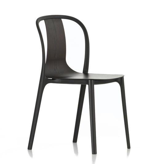 Vitra Belleville tuoli musta/tumma tammi