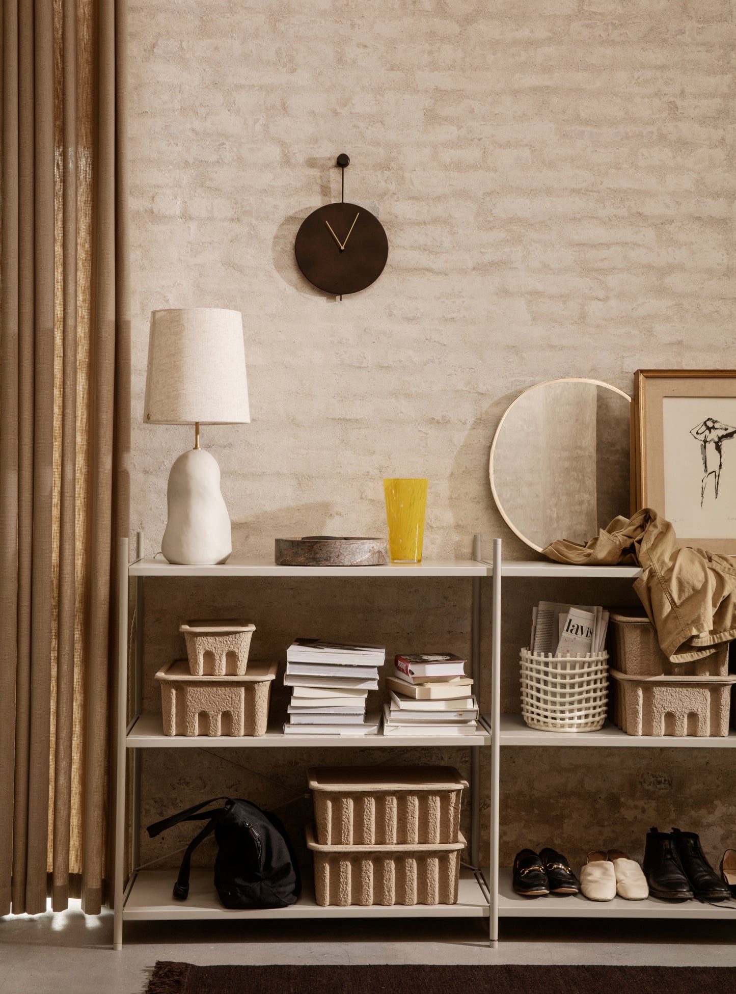 Ferm Living Eclipse varjostin M natural
