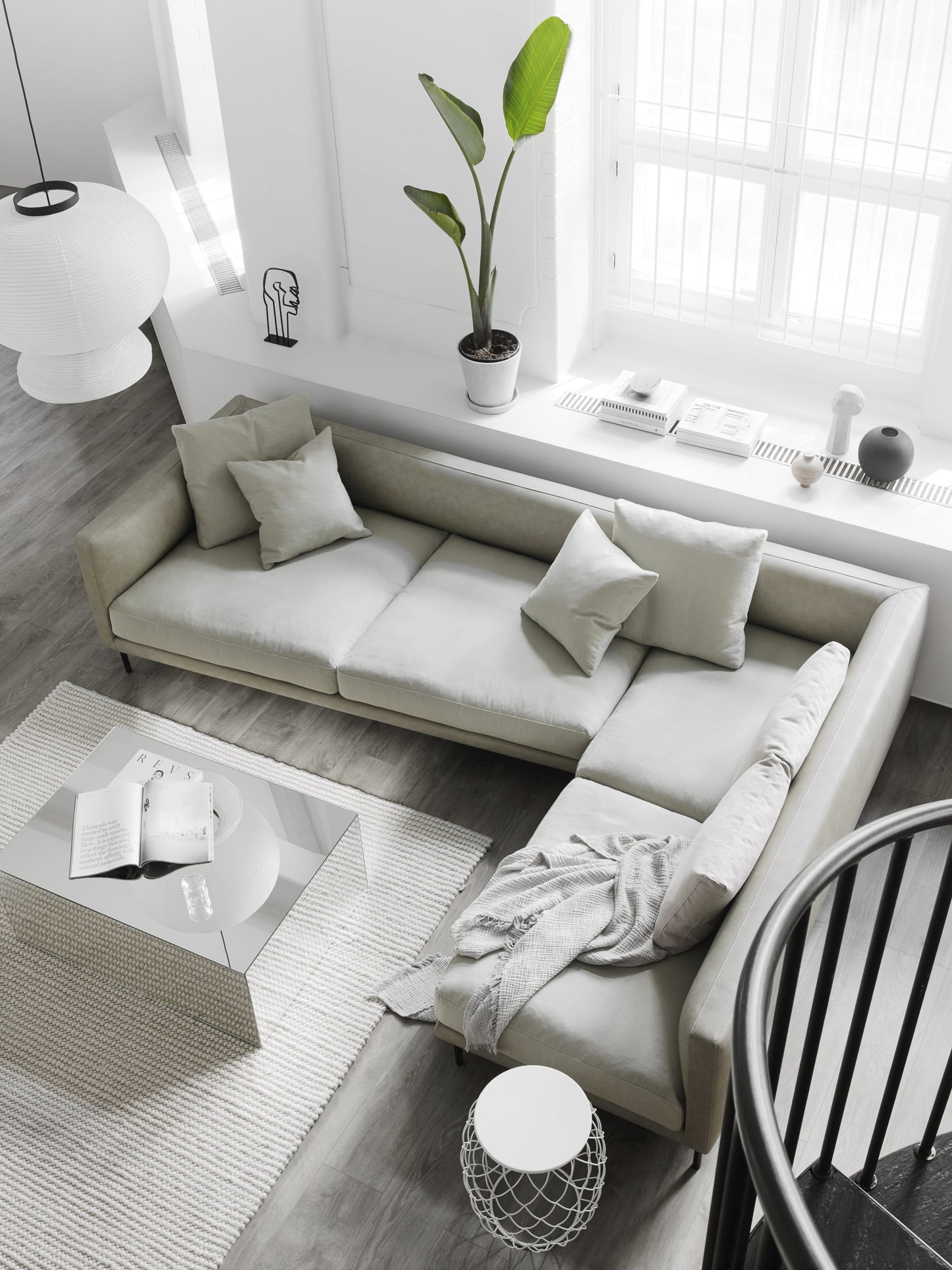 Interface Coco moduulisohva kangasverhoilu