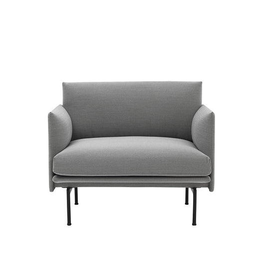 Muuto Outline nojatuoli Vancouver 14/musta