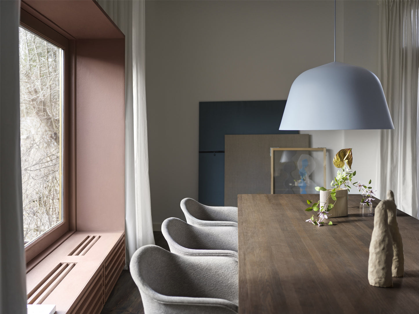 Muuto Ambit riippuvalaisin Ø55 vaaleansininen