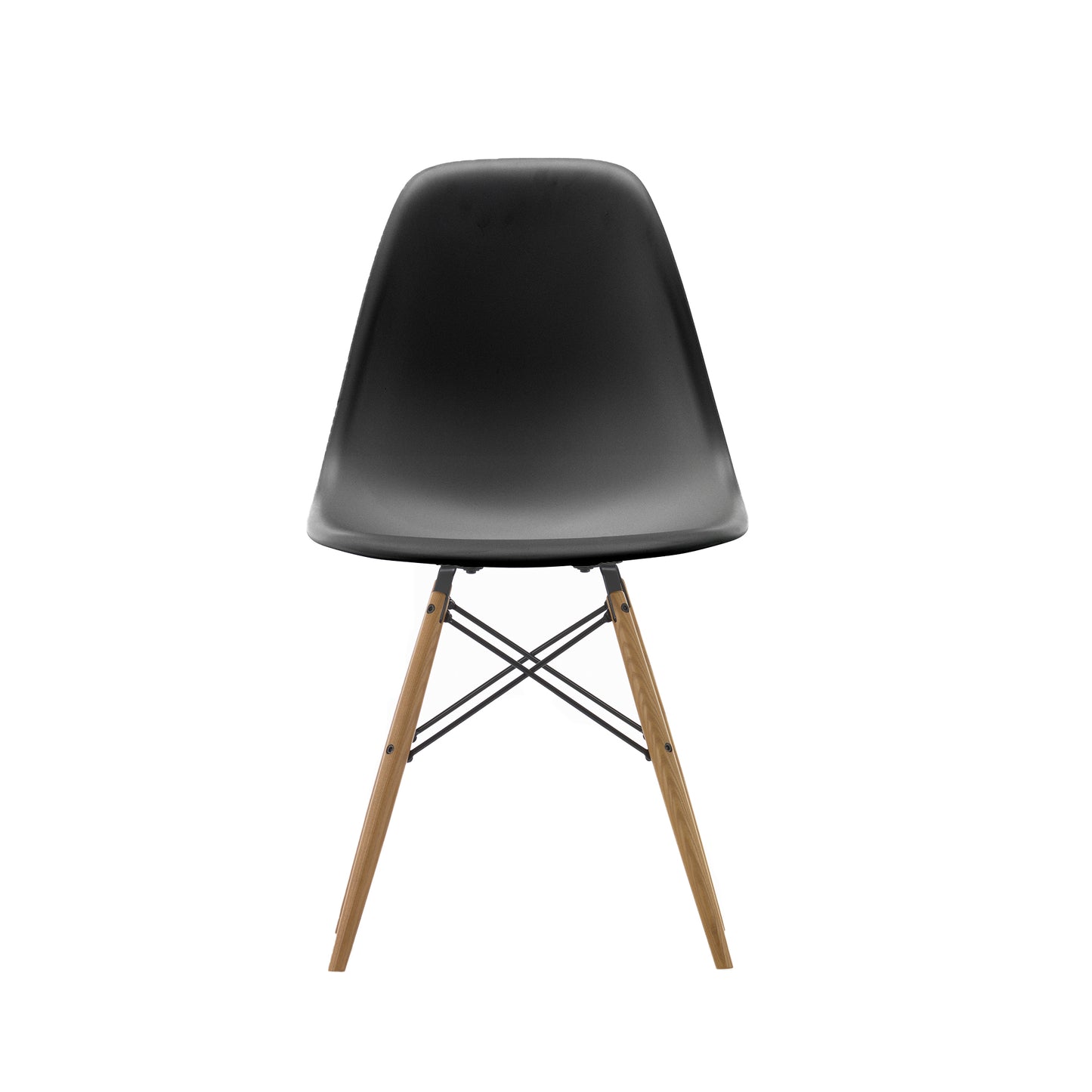 Vitra Eames DSW tuoli musta/vaahtera (Myymälamalli)