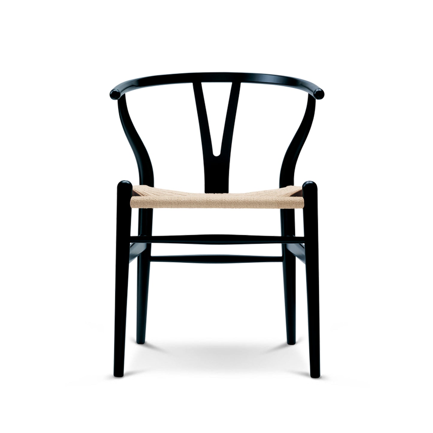 Carl Hansen & Søn CH24 Wishbone musta pyökki/luonnonväri