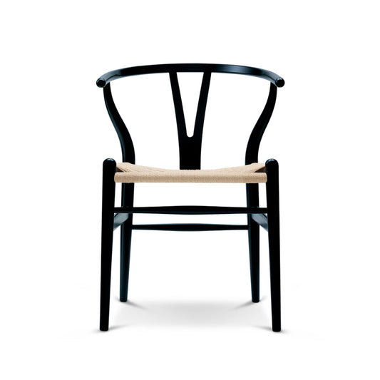 Carl Hansen & Søn CH24 Wishbone musta pyökki/luonnonväri