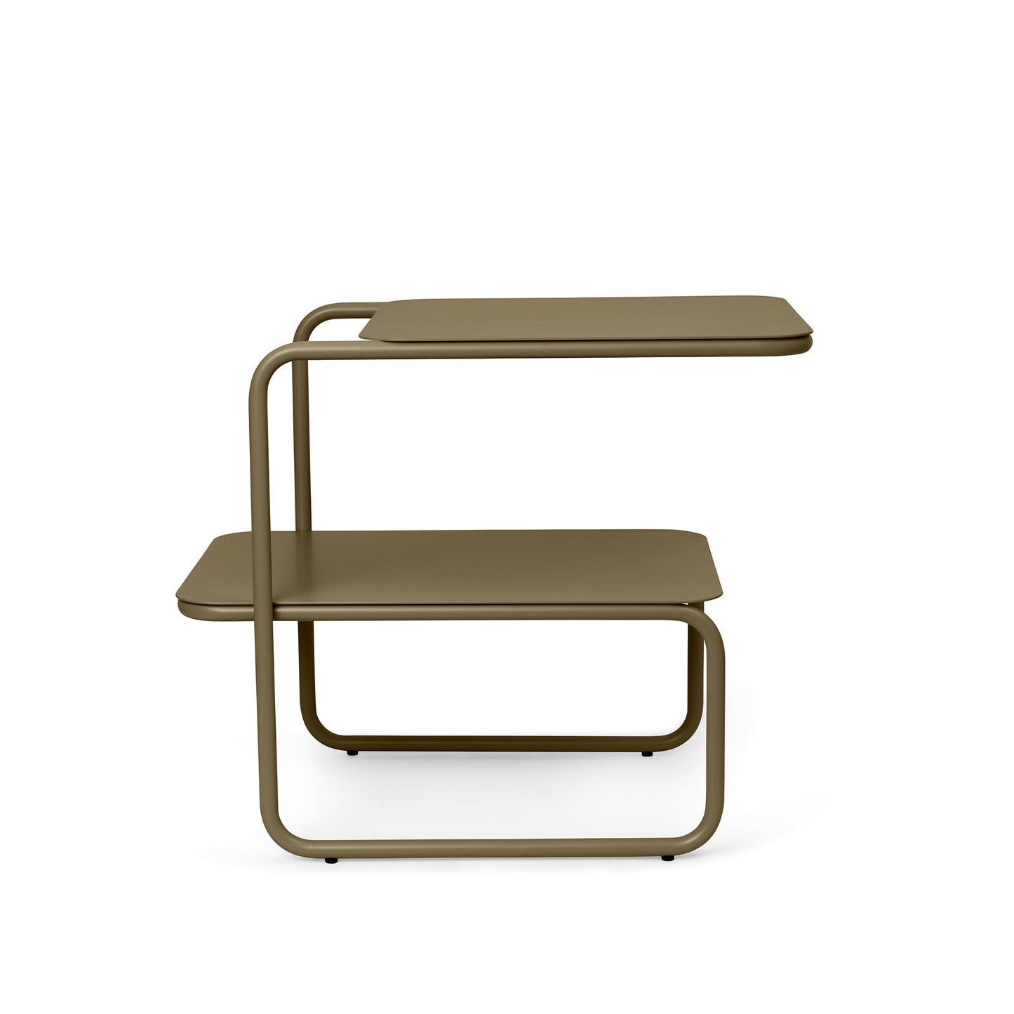 Ferm Living Level sivupöytä oliivinvihreä