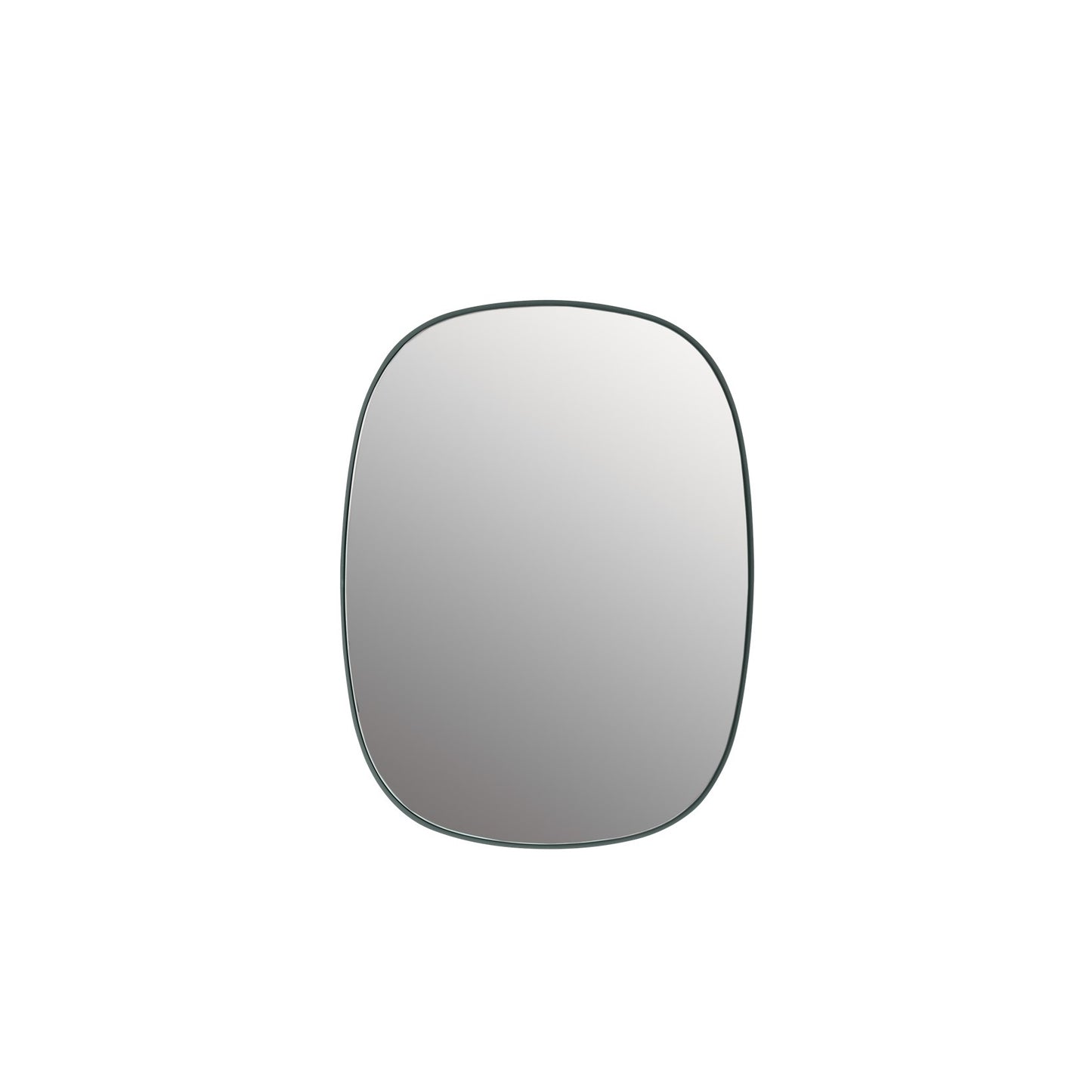 Muuto Framed peili S tummanvihreä/kirkas