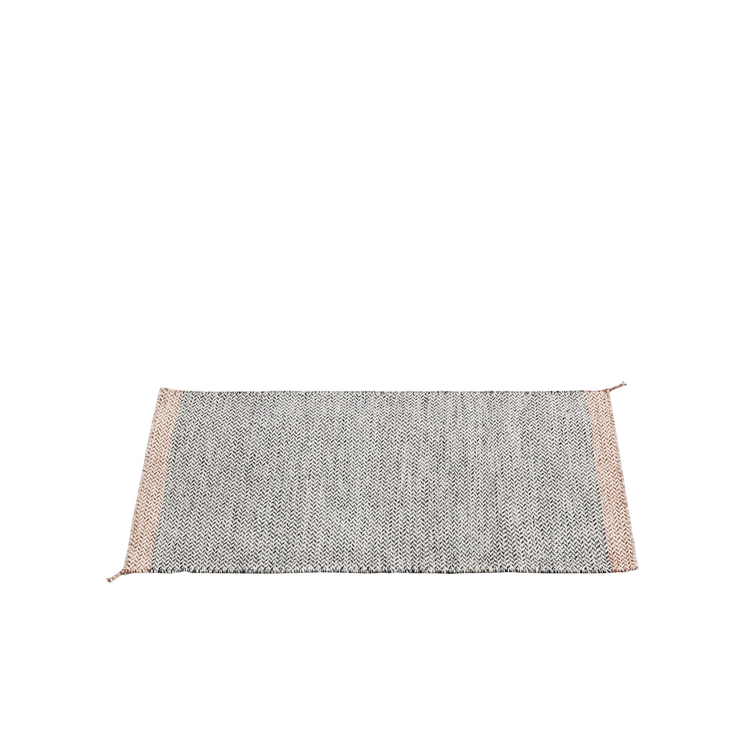Muuto Ply matto 85x140 mustavalkoinen