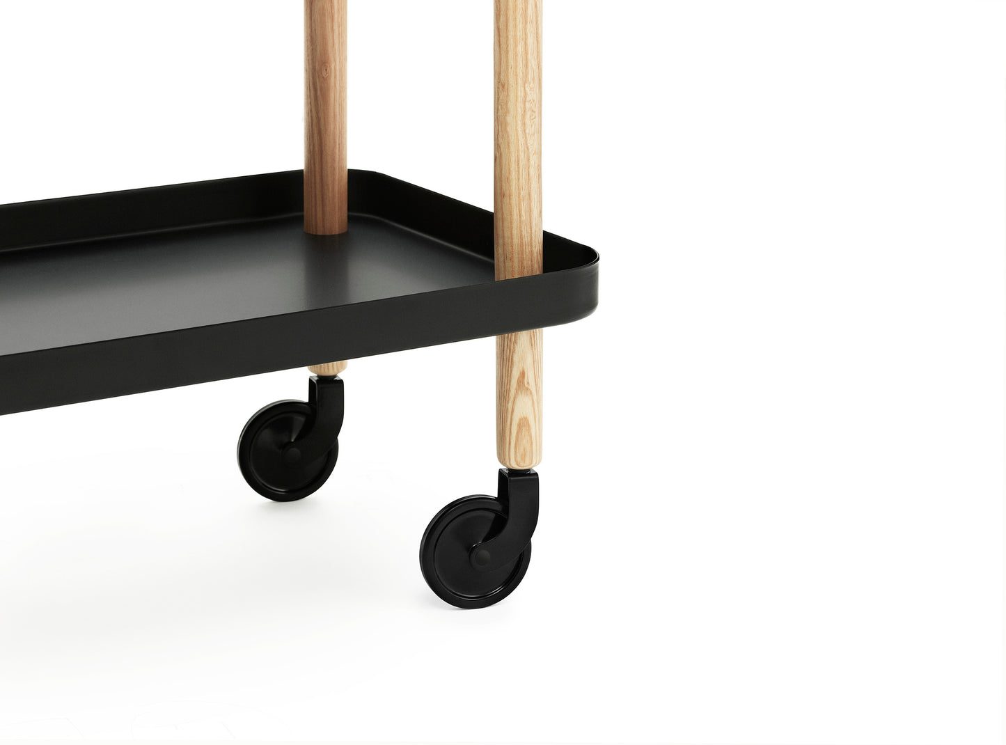 Normann Copenhagen Block tarjoiluvaunu musta