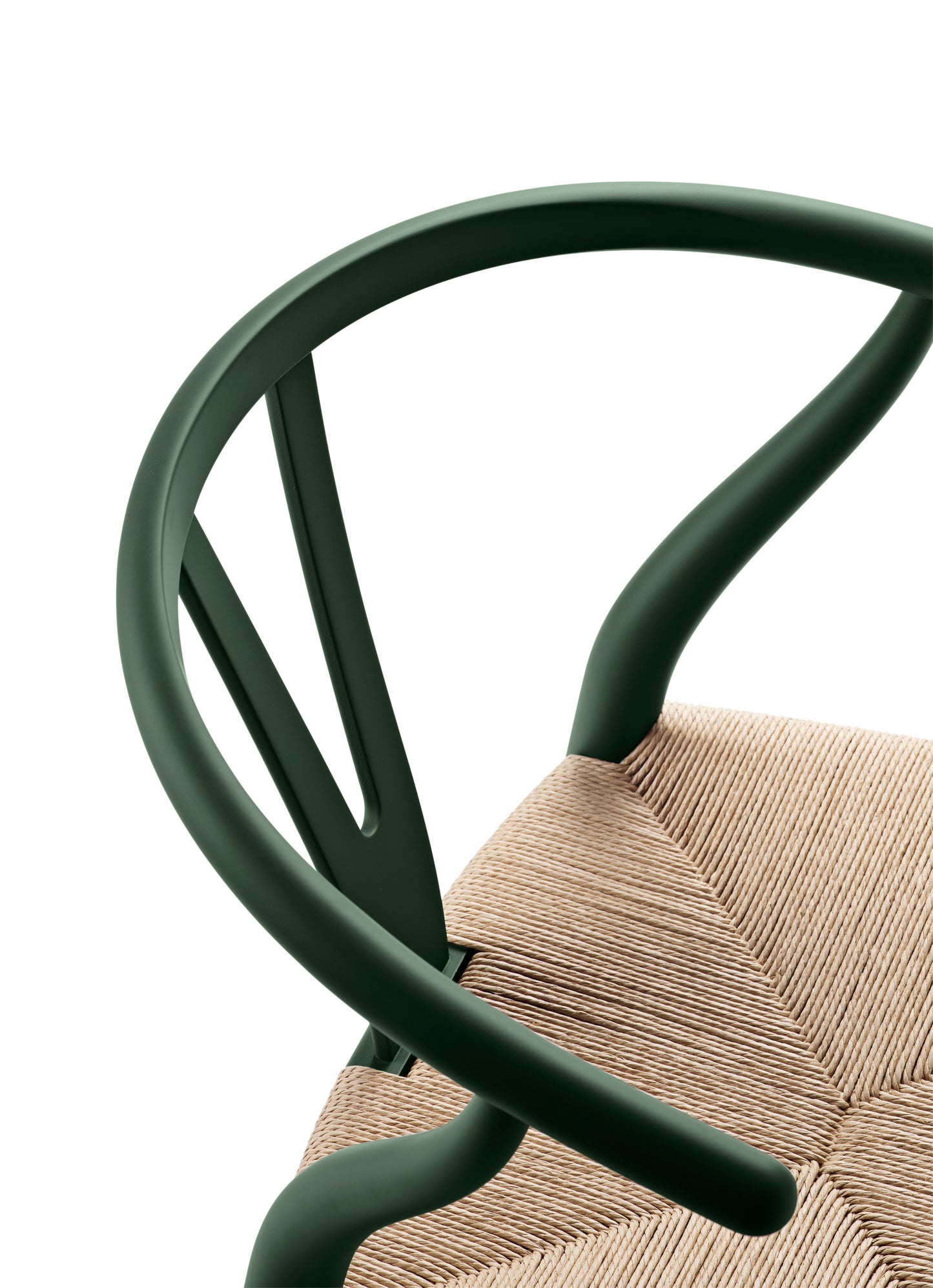 Carl Hansen & Søn CH24 Wishbone Soft vihreä pyökki/luonnonväri
