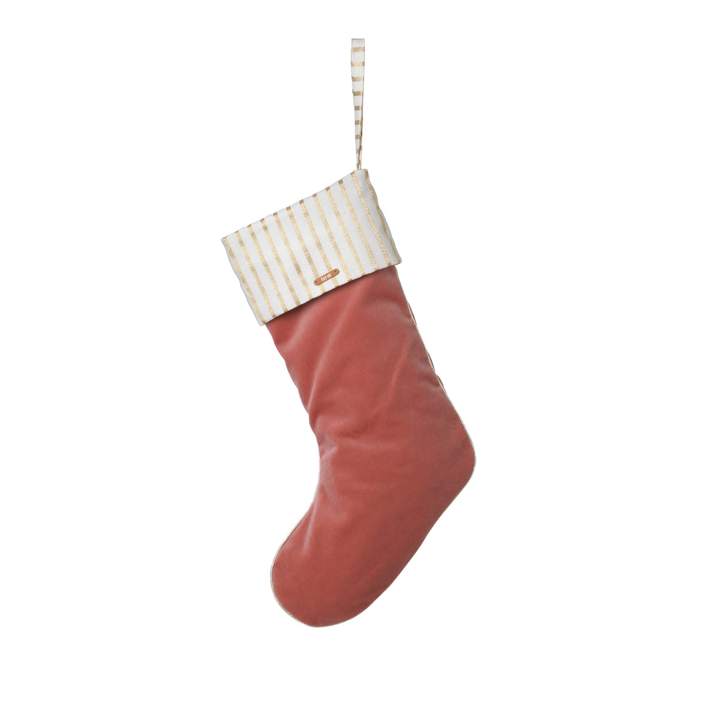 Ferm Living joulusukka roosa