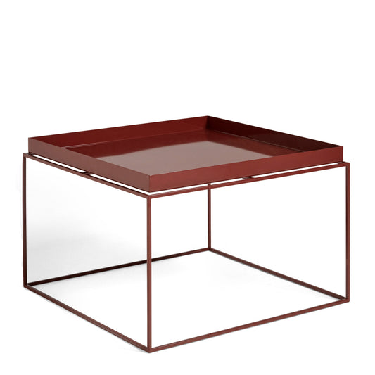 HAY Tray pöytä 60x60 suklaanruskea