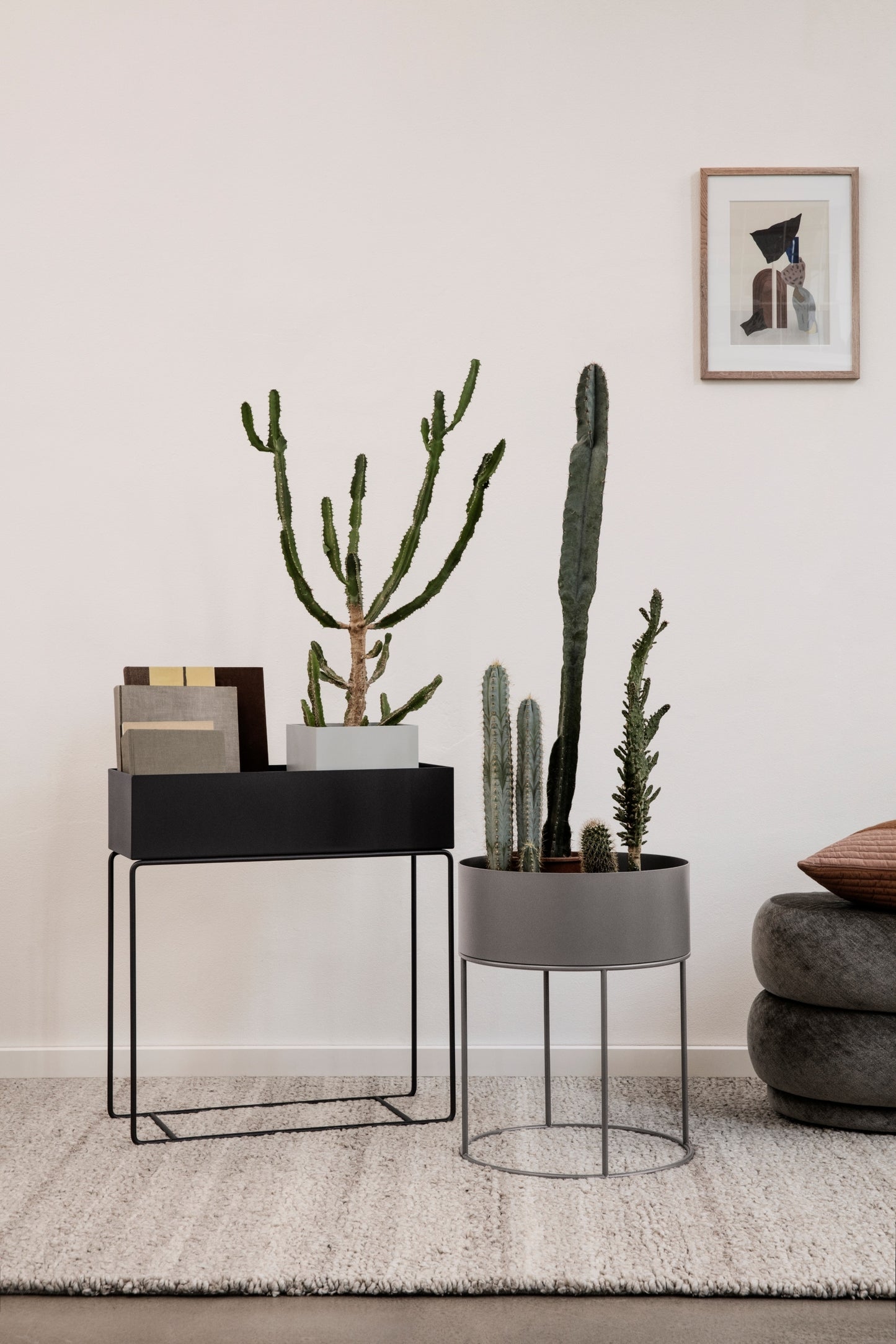 Ferm Living Plant box musta