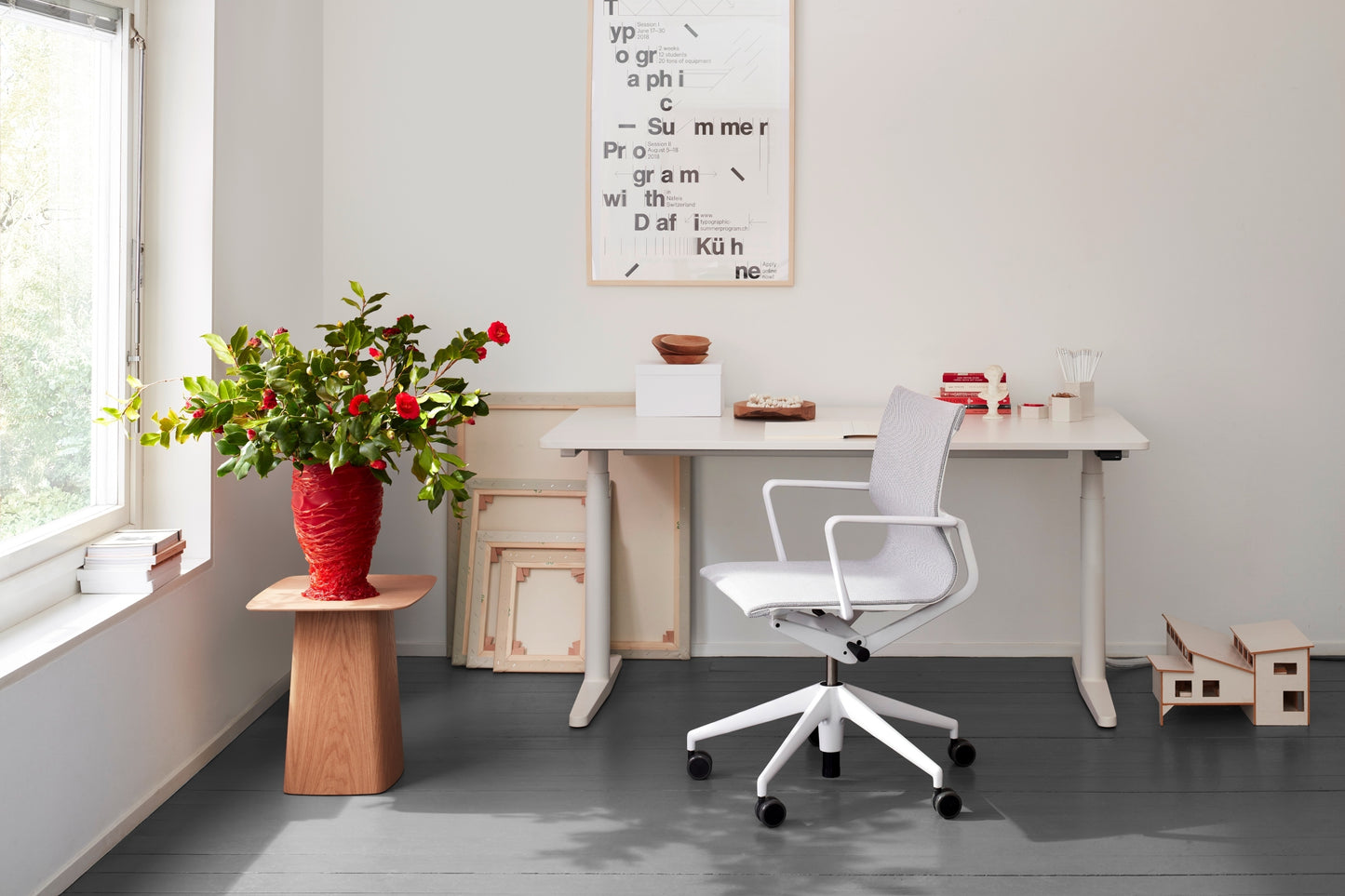 Vitra Wooden Side Table pieni tammi