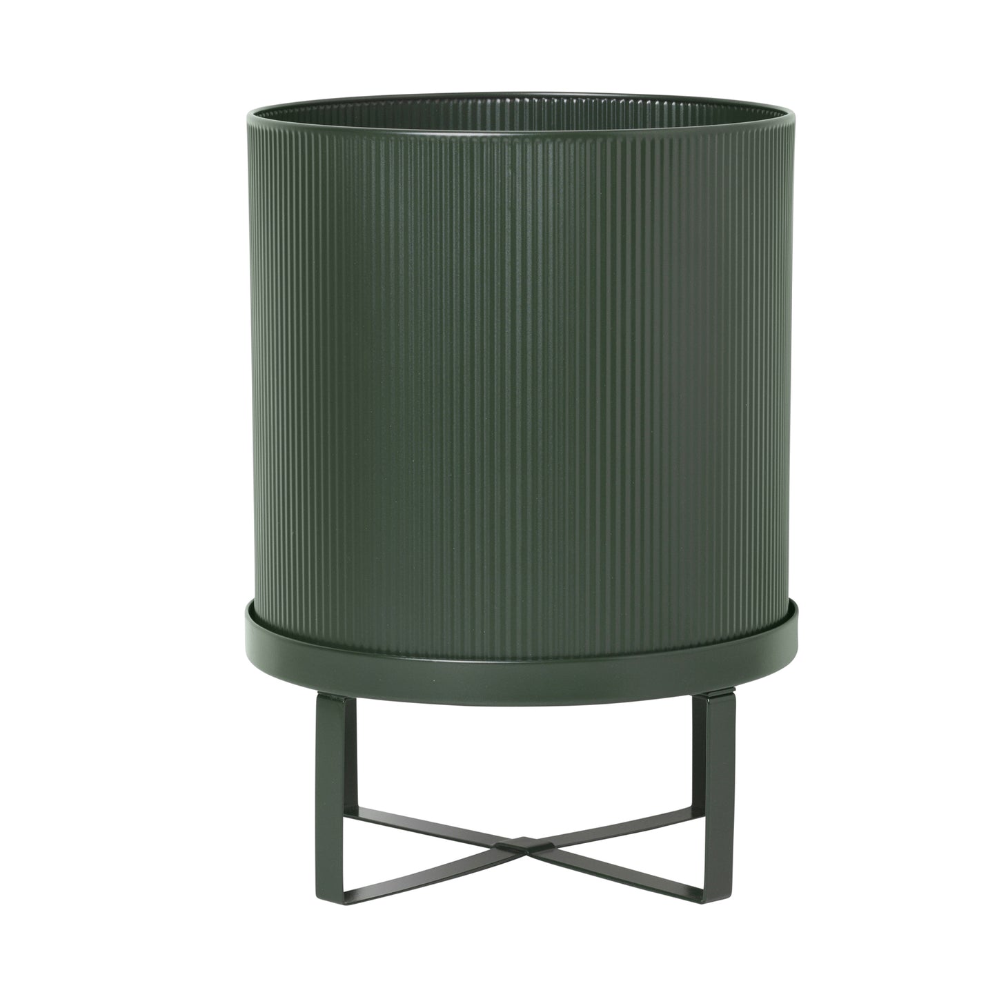 Ferm Living Bau ruukku iso tummanvihreä
